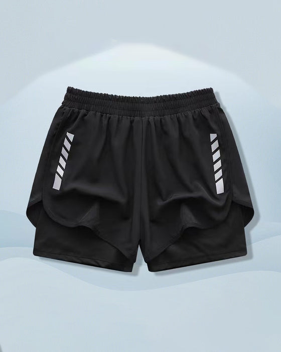 Herre Shorts Bokserstil Dobbelt Lag Beskedenhed