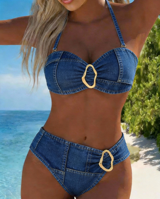 Bikini Seler Metalspænde To-Delt
