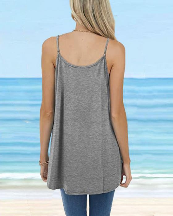 Camisole Kvinder Basic Rund Hals