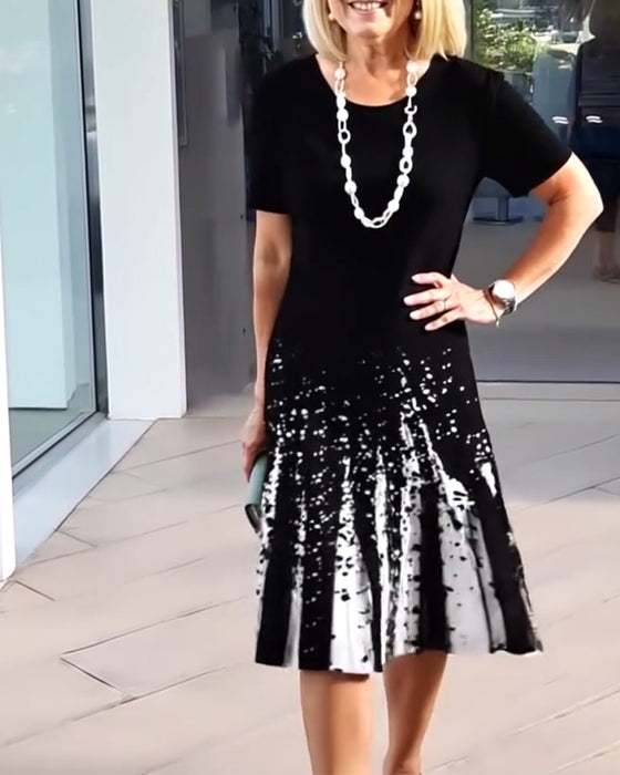 Kjole Temperamentsfuld Pendler Tryk