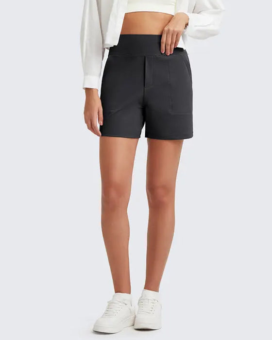 Shorts Høj Talje Atletisk Løb
