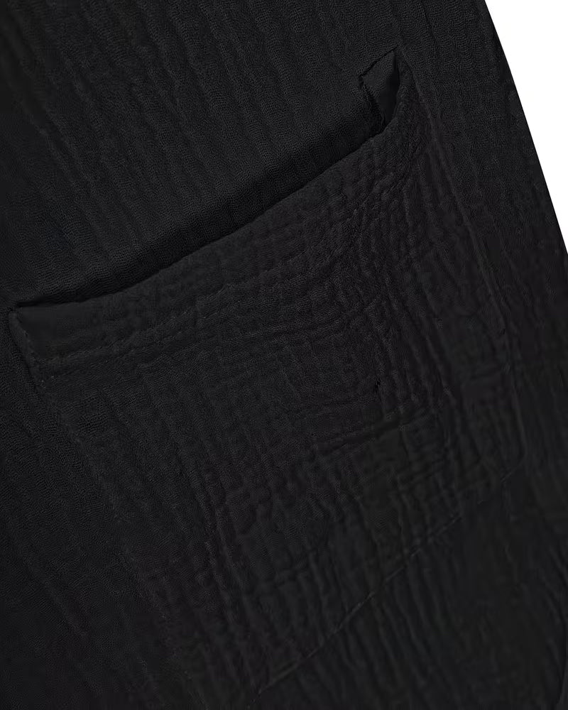 Kjole Poloskjortestil Lomme