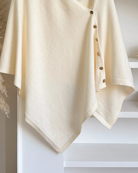 Frappe Alsidig Asymmetrisk Knap Cape Kappe