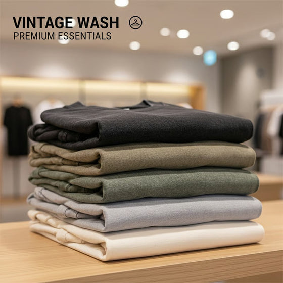 T-Shirt Herre Vintage Loose