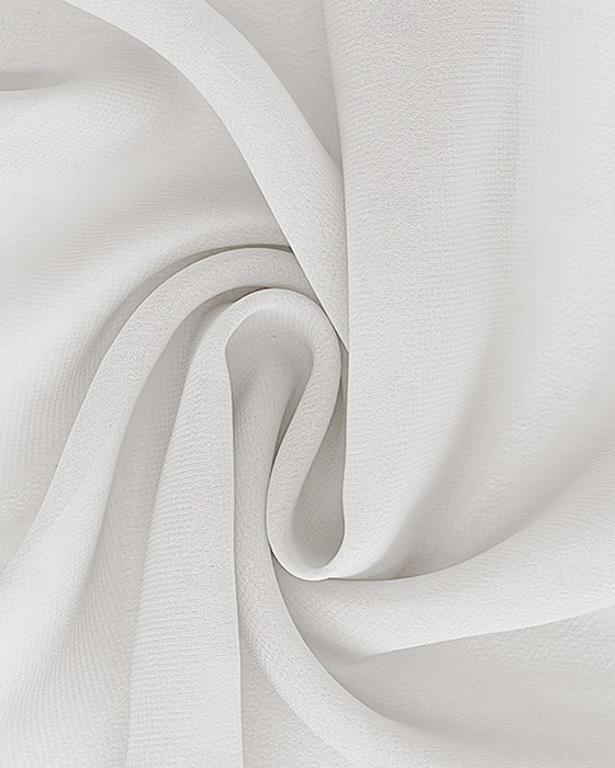 Kjole Elegant Puffærme V-Hals