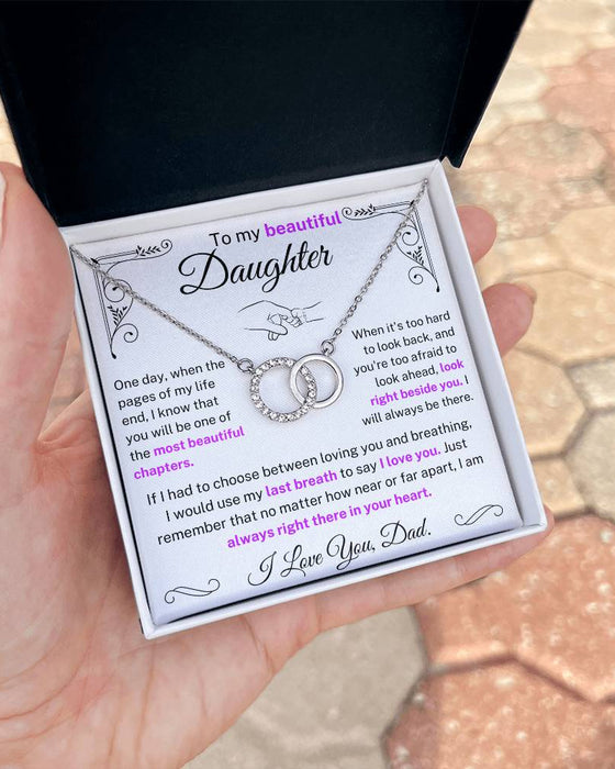 Halskæde Med Dobbeltringe