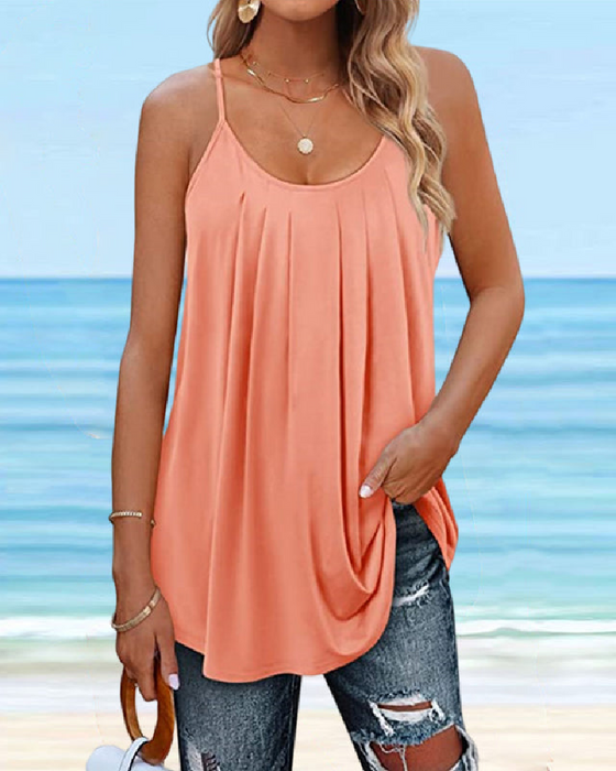 Camisole Kvinder Basic Rund Hals
