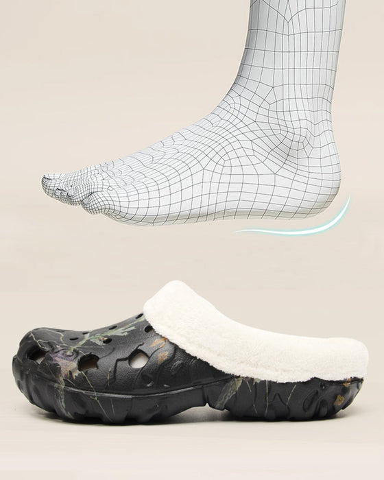 Hjemmesko stilfuldt mønster anti-skrid