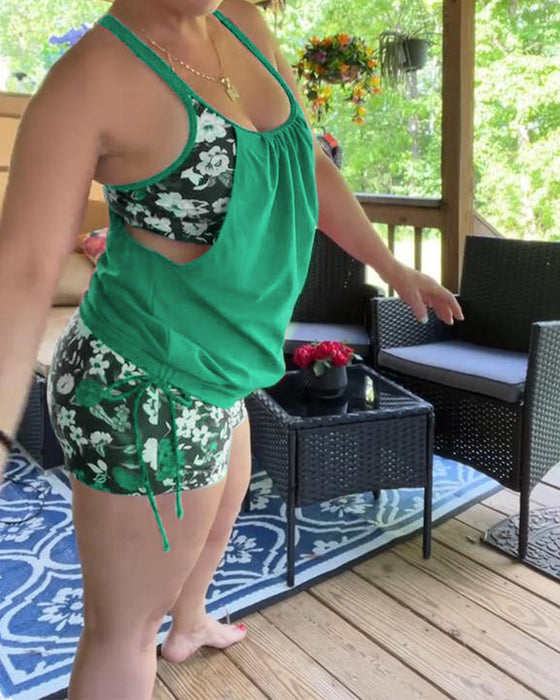 Badedragt Trykt Seler Boxer