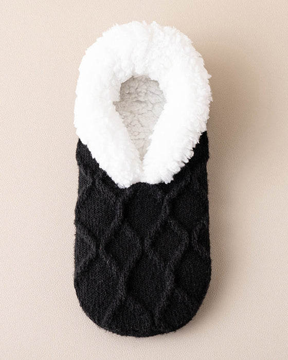 Skridsikre termiske hyggegulvsokker