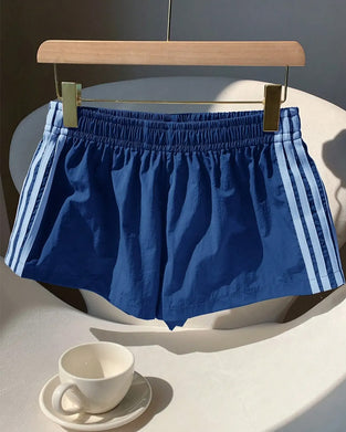 Shorts Stribede Kontrasterende Bane