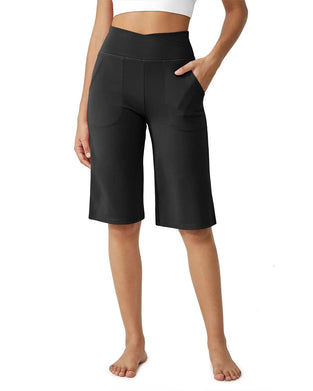 Afslappede Midje Shorts Halvlange