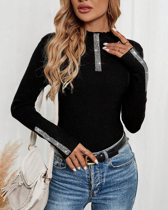 Hot Diamond Langærmed Bunddel Top