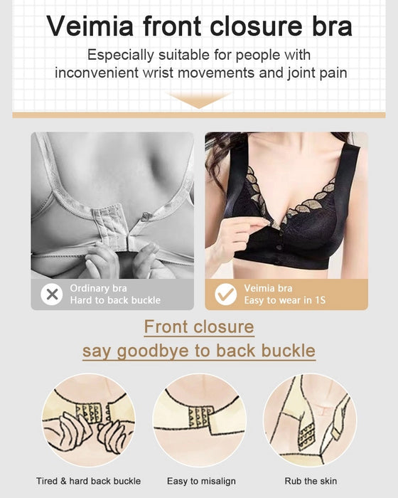 BH Frontspænde Satín Blonder