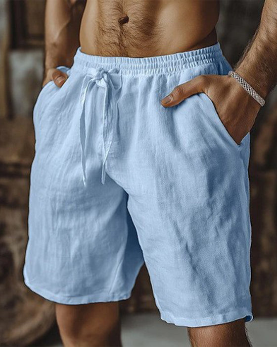 Shorts Snøre Elastisk Talje