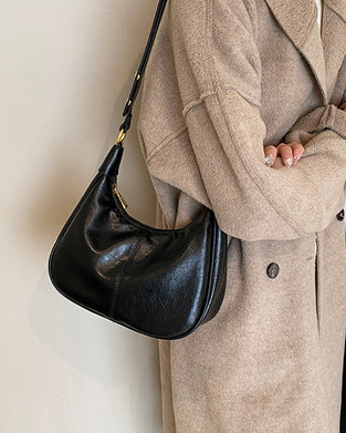 Taske Vokset Læder Armhule