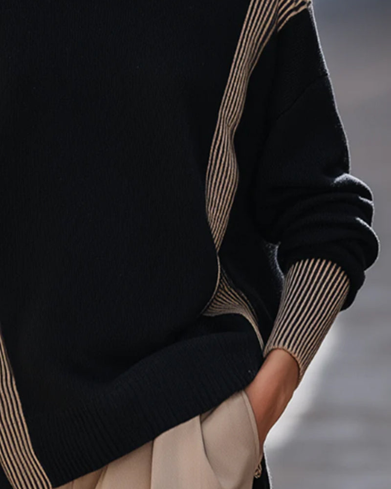 Sweatre Uregelmæssig Geometrisk Løs