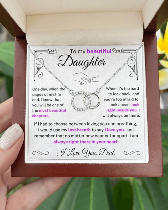 Halskæde Med Dobbeltringe