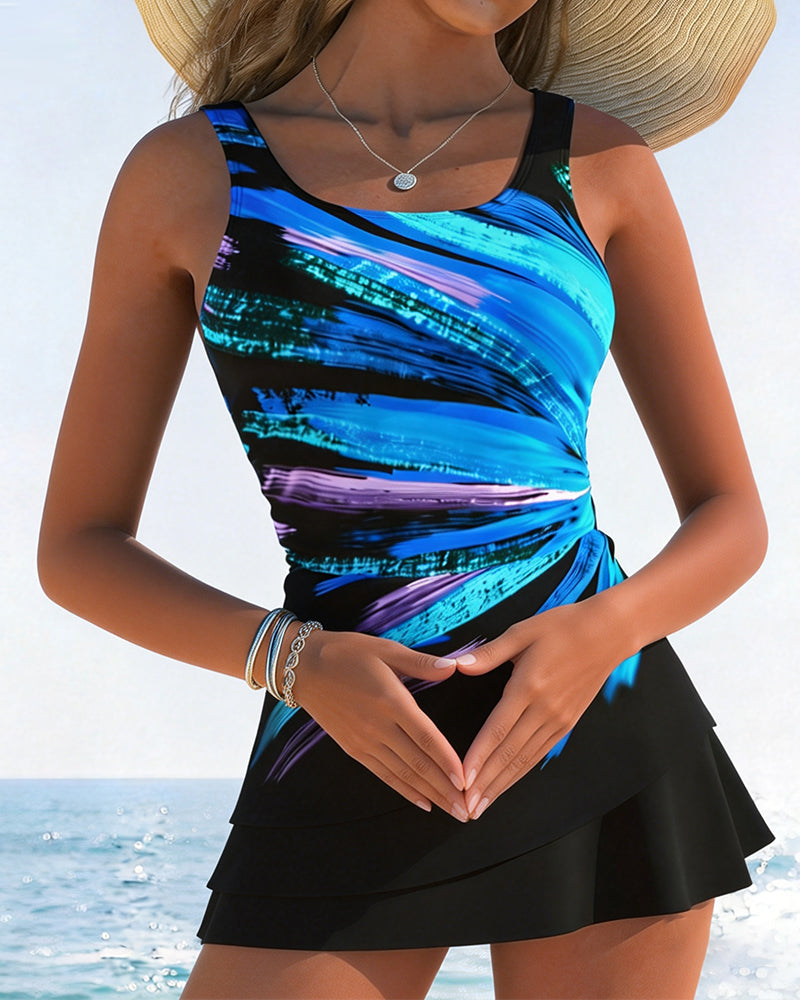 Gradientfarvet Badedragt