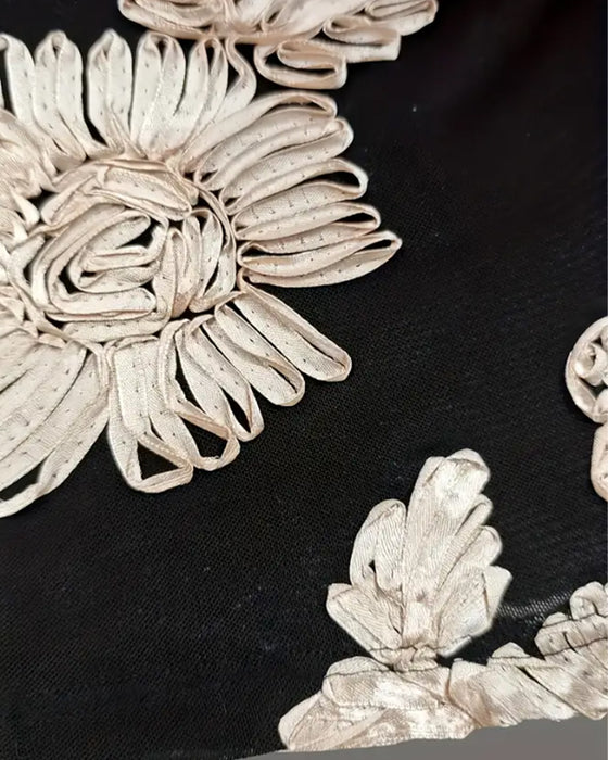 Moderne Hæklet Lige Kjole