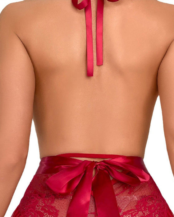 Lingeri Rygløs Plus Size Sexet