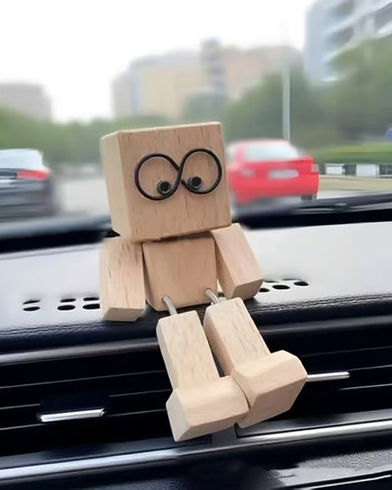 Træfigur Charmende Vippende Ben Lille