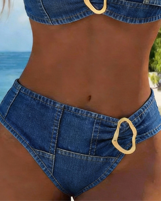 Bikini Seler Metalspænde To-Delt