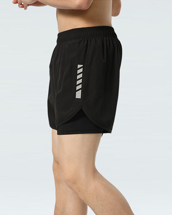Herre Shorts Bokserstil Dobbelt Lag Beskedenhed