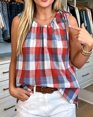 Tank Top Ternet Ærmeløs