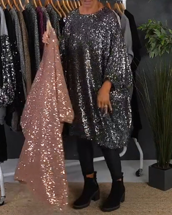 Ferie Løs Pailletkjole