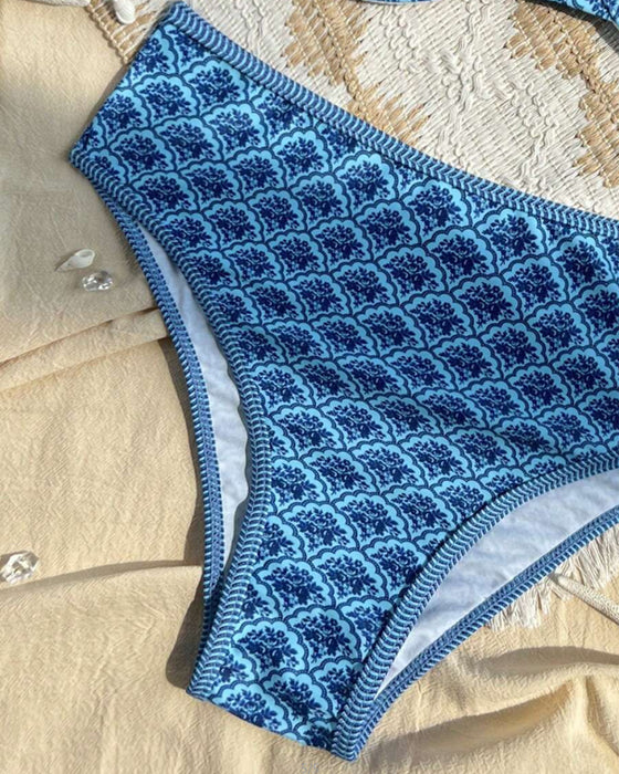 Bikini Sexet Stropper Trekant Print
