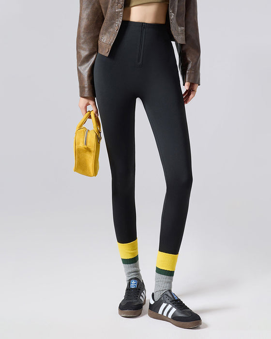 Leggings Fleeceforet Høj Talje Formende