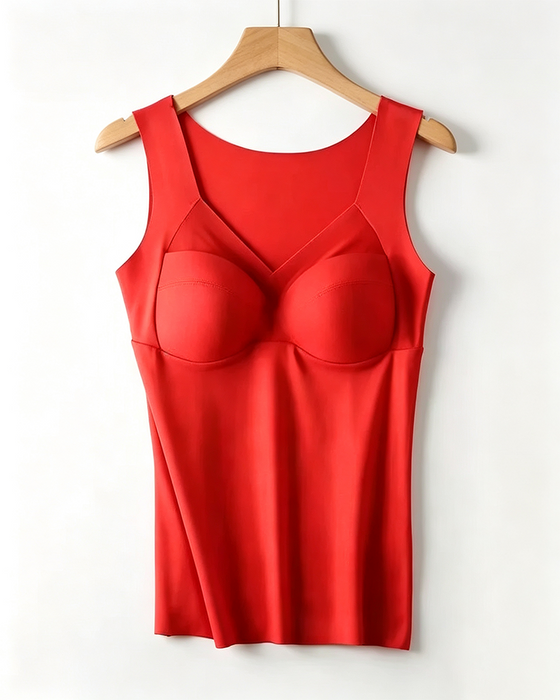 Tanktop Ét Stykke Vatteret Varm