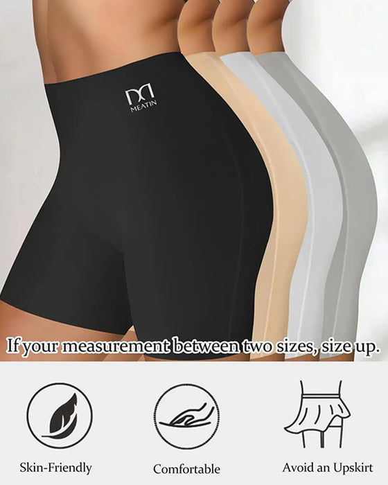 Shorts Midthøjet Enfarvet