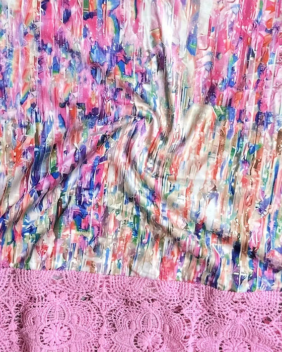 Bluse Farverig Trykt Mode Street