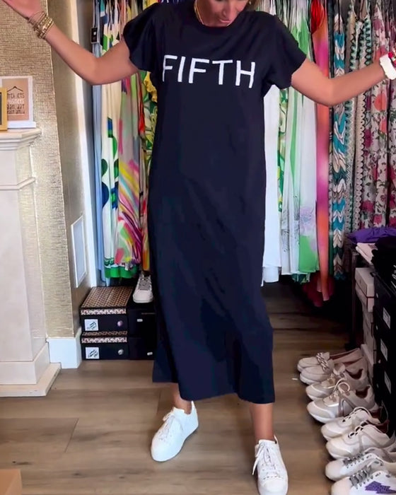 FIFTH-kjole med snit