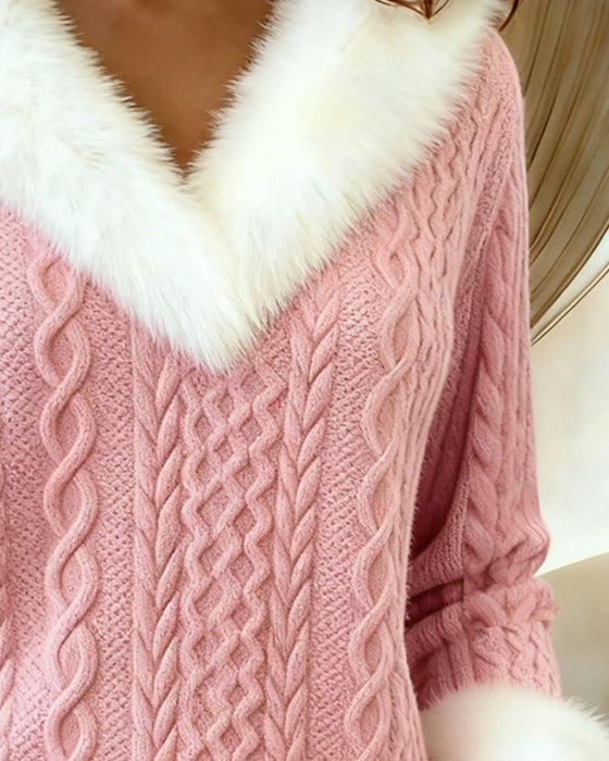 Top Maomao V-Hals Modne