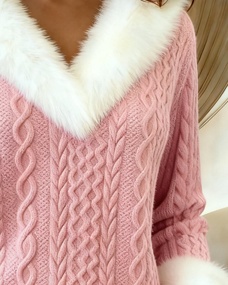 Top Maomao V-Hals Modne