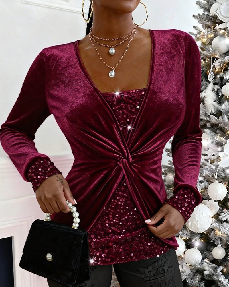 Topp Med Snoede Paljetter Og Lappearbejde