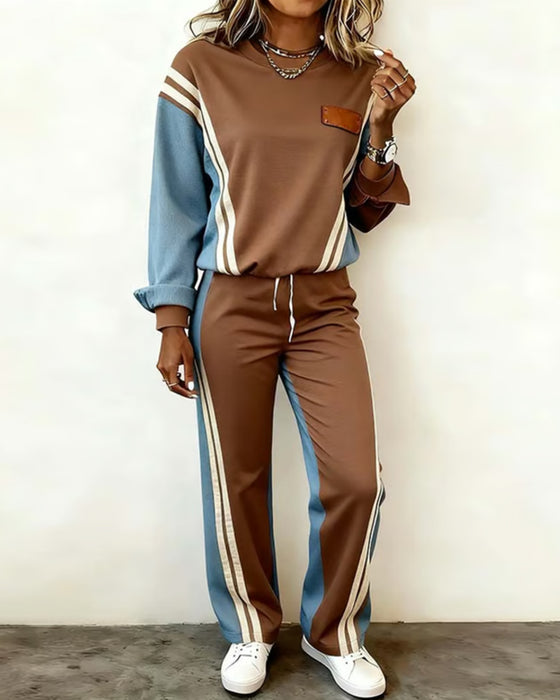 Casual Sportsæt Til Efterår Og Vinter