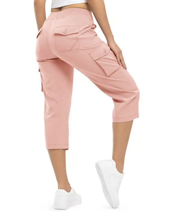 Bukser Afslappet Cropped Multilomme Vandring