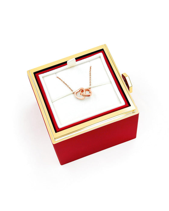 Halskæde Benkæde Dobbethjerte