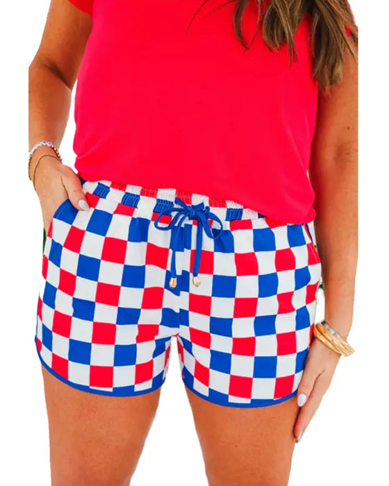 Shorts Skakbræt Snor Casual