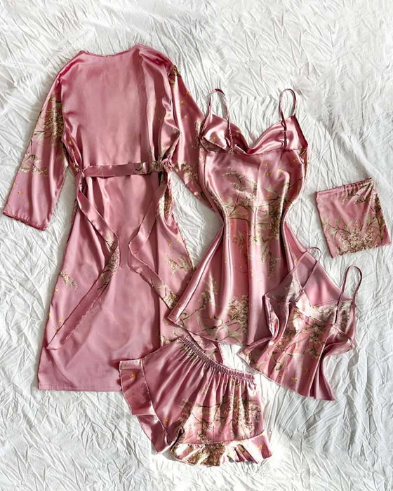 Sæt Loungewear Tryk Casual