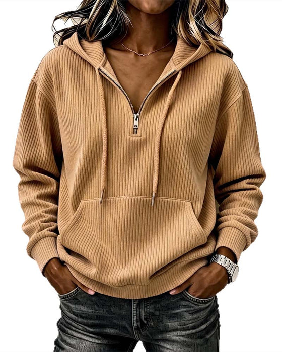 Hoodie Mode Lang Ærme
