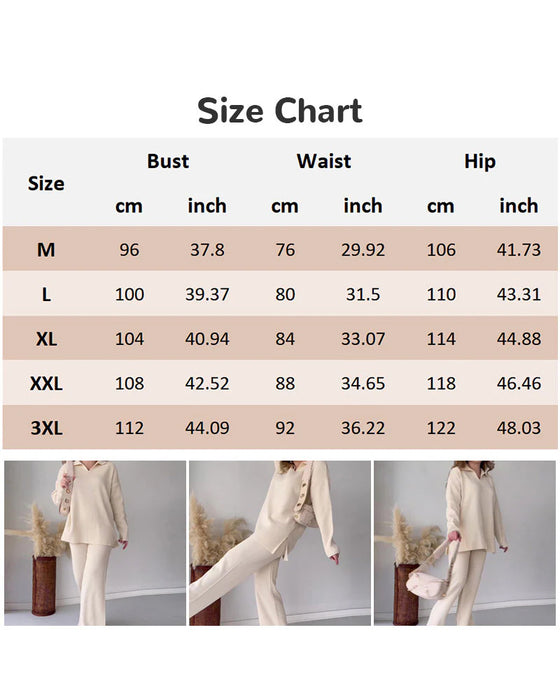 To - delssæt Med Enfarvet Og Strick Egenskaper