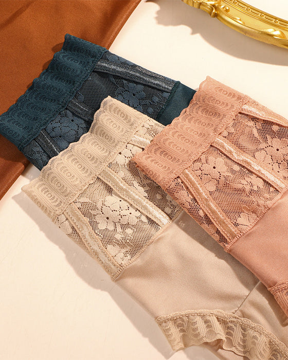 Højtaljede Blonde Trusser Til Kvinder