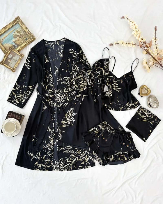 Sæt Loungewear Tryk Casual