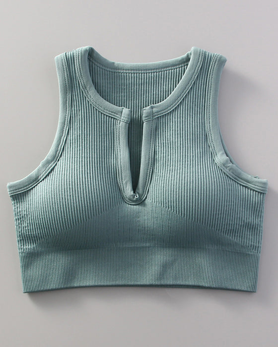 Tank Top Yoga Sport Med Bh