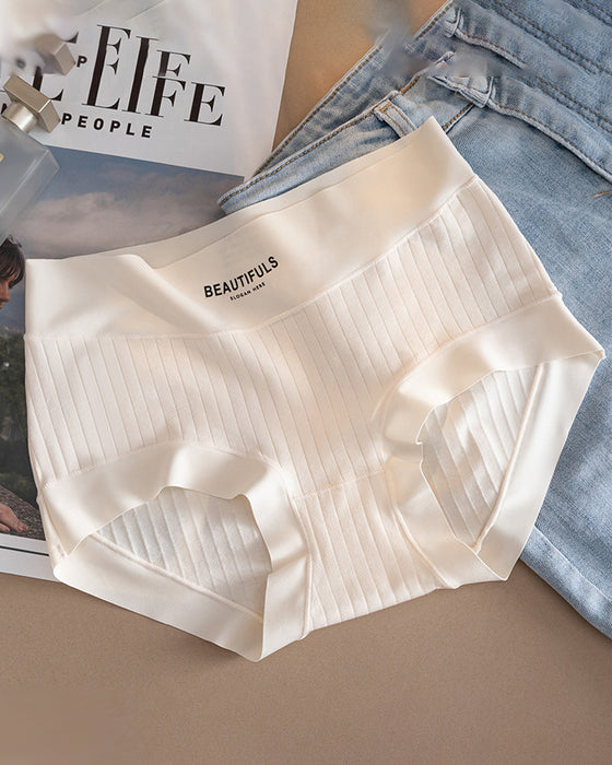 Trusser Langfibret Bomuld Høj Talje